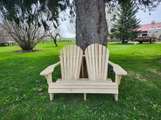 White Cedare Muskoka Loveseat